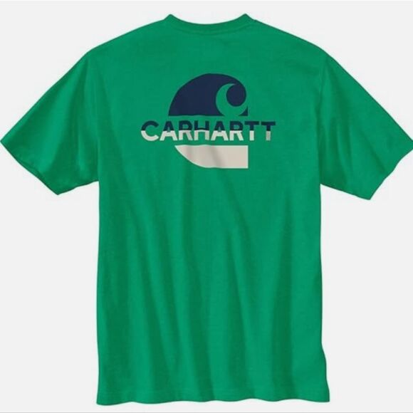 Carhartt Loose Fit Heavyweight S/S Pocket Graphic T-Shirt - Picture 1 of 6